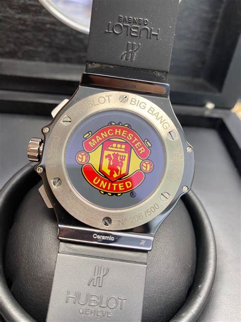 Hublot Big Bang Manchester United Ceramic Watch 